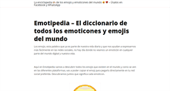 Desktop Screenshot of emotipedia.com