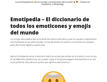 Tablet Screenshot of emotipedia.com